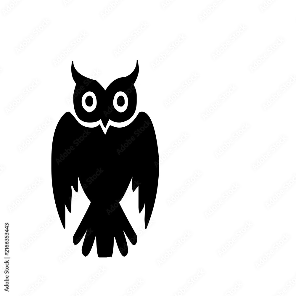 Obraz premium Minimalist black butterfly line art illustration isolated on a white background.