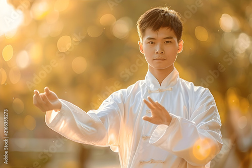 Golden Hour Tai Chi Moment