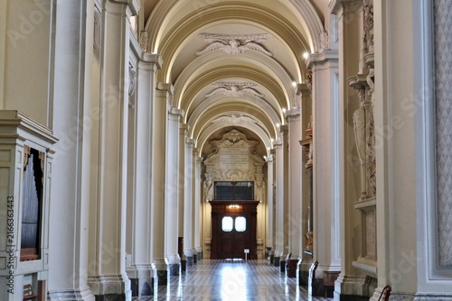 Canvastavla Roma - Navata di destra della Basilica di San Giovanni in Laterano