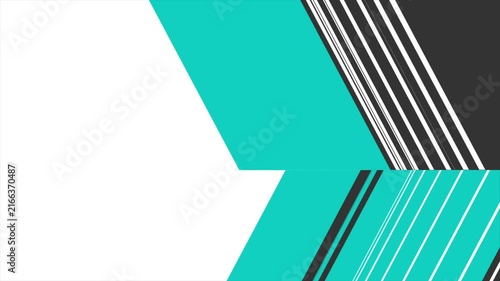Dynamic abstract background with blue and black speed racing stripes. Minimal geometric sport motion design. Seamless loop. Video animation Ultra HD 4K 3840x2160