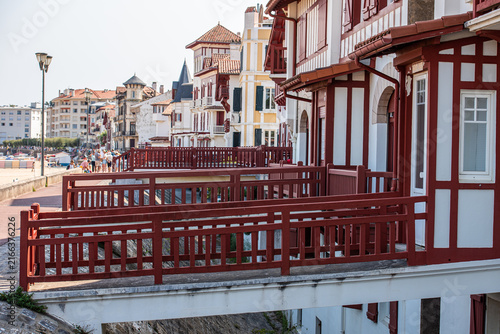 Konstfotografi A trip along the French Basque coast and cities: Ciboure, Saint-Jean-de-Luz, Bid