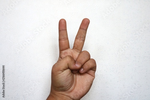 Konstfotografi The two finger hand gesture often referred to as the peace sign or V sign carries various meanings, depending on the culture and the way the gesture is displayed