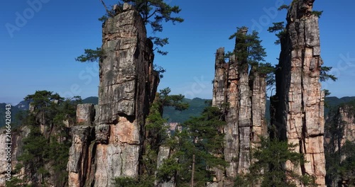 Beautiful landscape in Zhangjiajie, China