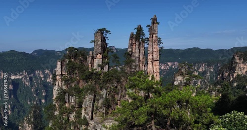 Beautiful landscape in Zhangjiajie National Forest Park, China