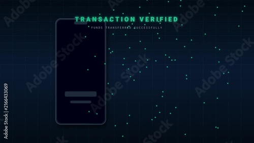 Phone Scanning Particle QR Code Digital Payment Verification