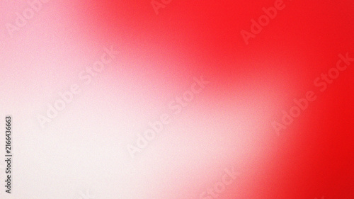 Quadro su tela Abstract red and white grainy gradient background texture