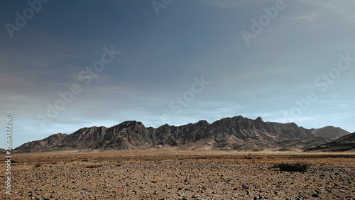 Photography Dragon mountains in the Namib desert