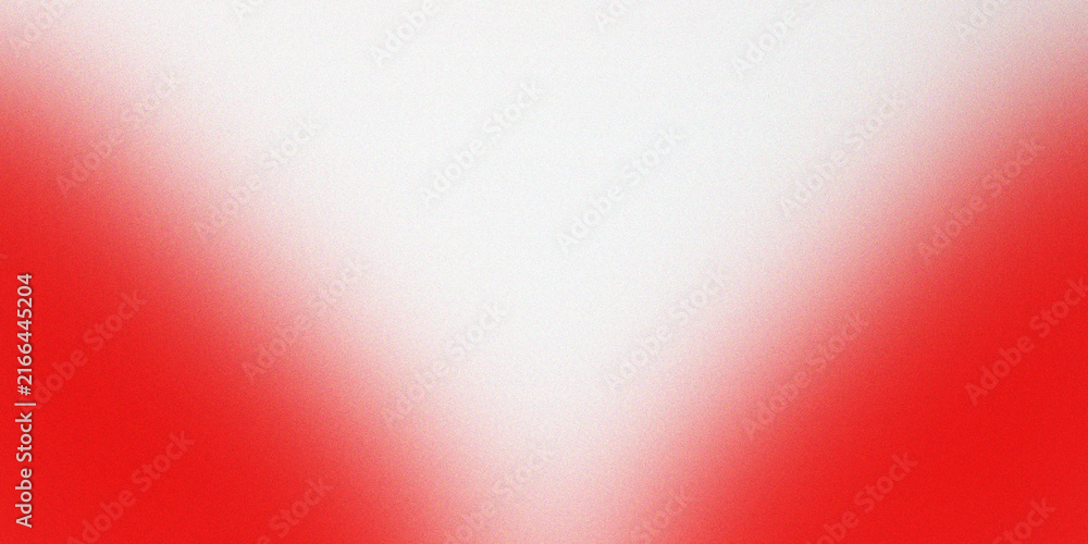 Fototapeta premium Abstract red and white grainy gradient background texture