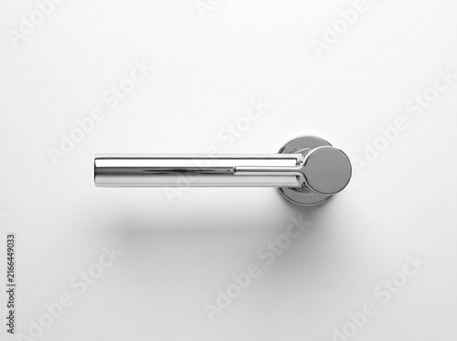 Modern Minimalist Polished Chrome Door Handle