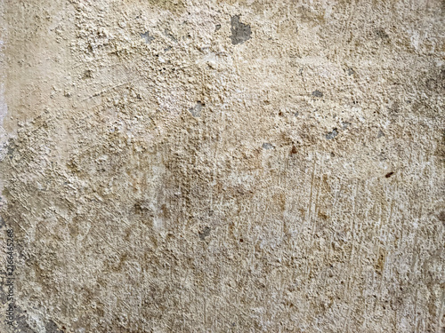 Weathered concrete wall with rough texture industrial construction