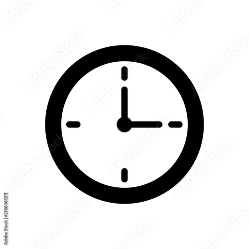 clock icon illustration