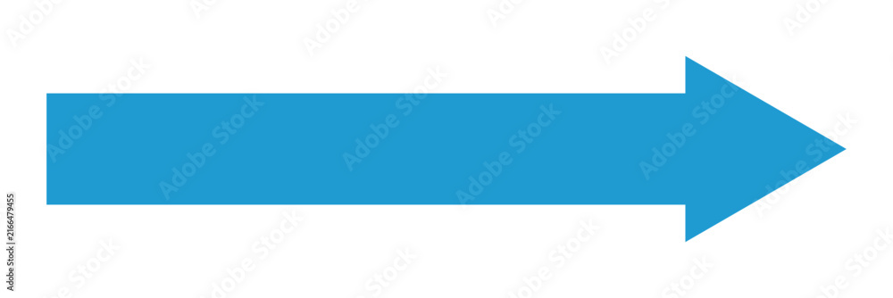Obraz premium Right arrow icon vector, bold horizontal direction arrow symbol, forward movement, navigation, progress and workflow element for app, web, infographic, signage and UI design