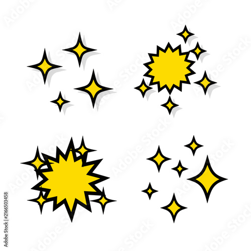 Sparkle Starbursts and Shine Elements.