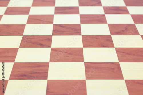 Fotografía Empty chess board