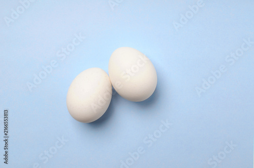 Two White Eggs