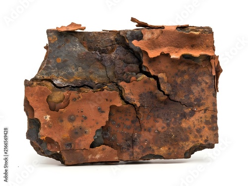Weathered Metal Decay Texture Background