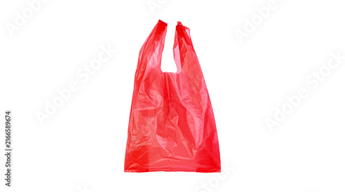 red plastic bag
