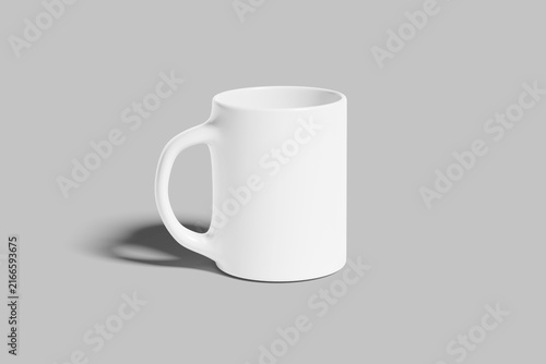 Minimal Blank Mug Mockup