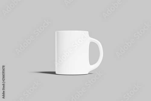 Minimal Blank Mug Mockup