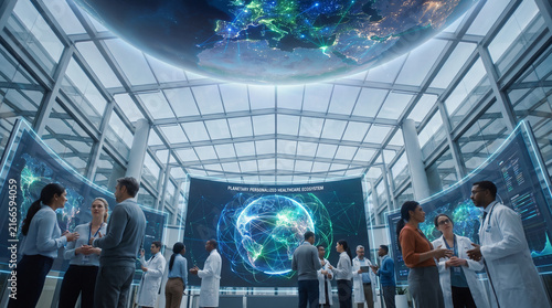 Futuristic Healthcare Conference with Global Technology