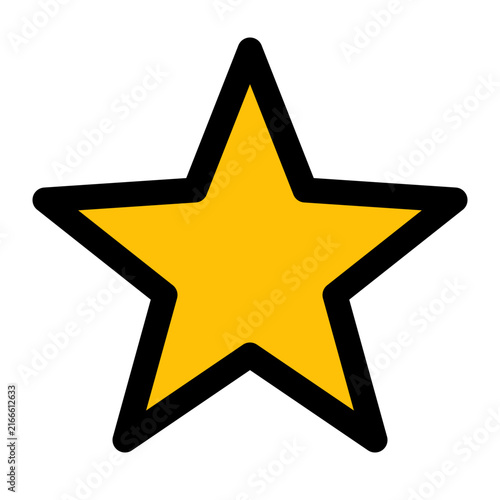 yellow star icon