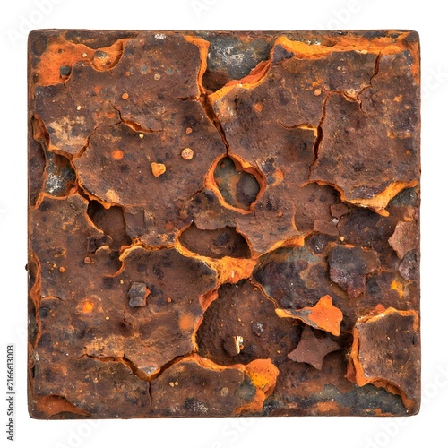 Corroded Iron Surface Background