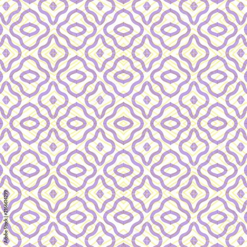Soft Purple Diamond Line Pattern