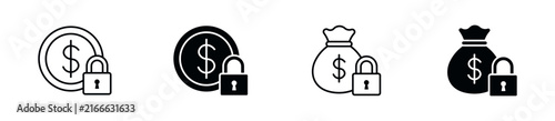Foto Fixed Income Icon Set