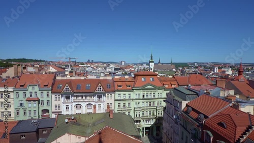 Panoramic view of Brno, Czech Republic