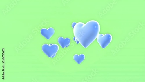abstract fluid motion colorful particles animation