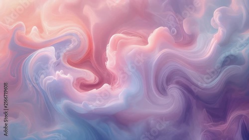 abstract fluid motion colorful waves animation loop