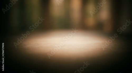 Soft white light blur on dark background, abstract glow effect