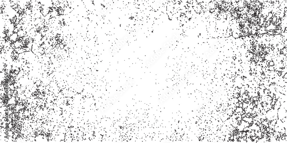 Obraz premium Grunge distressed texture overlay, black and white grainy background with rough surface details