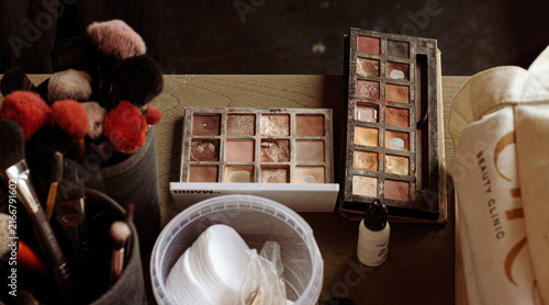 Obraz na płótnie Vintage make-up