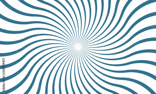 Fotografie Dynamic spiral wave pattern with concentric wavy lines radiating from center