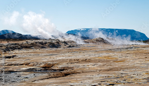 Konstfotografi Hverir Geothermal Field, North Iceland