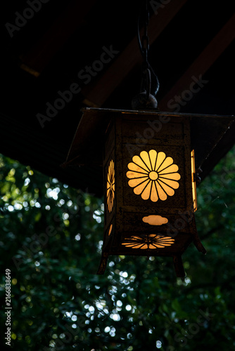 Obraz na płótnie 川越26821　氷川神社1　釣灯籠