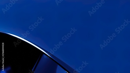 Ultra-modern glossy blue chrome liquid wave abstract background texture for futuristic design