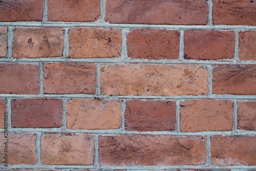 Background: brick wall, wallpaper, texture, grunge loft style