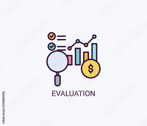 Evaluation Icon Or Logo Isolated Vector Illustration