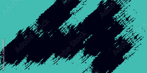 Minimal Abstract turquoise Grunge Scratch Background Template.