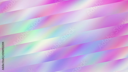 グラデーションのミニマルなストライプのモザイク　太いストライプ・ゆっくり　ループ