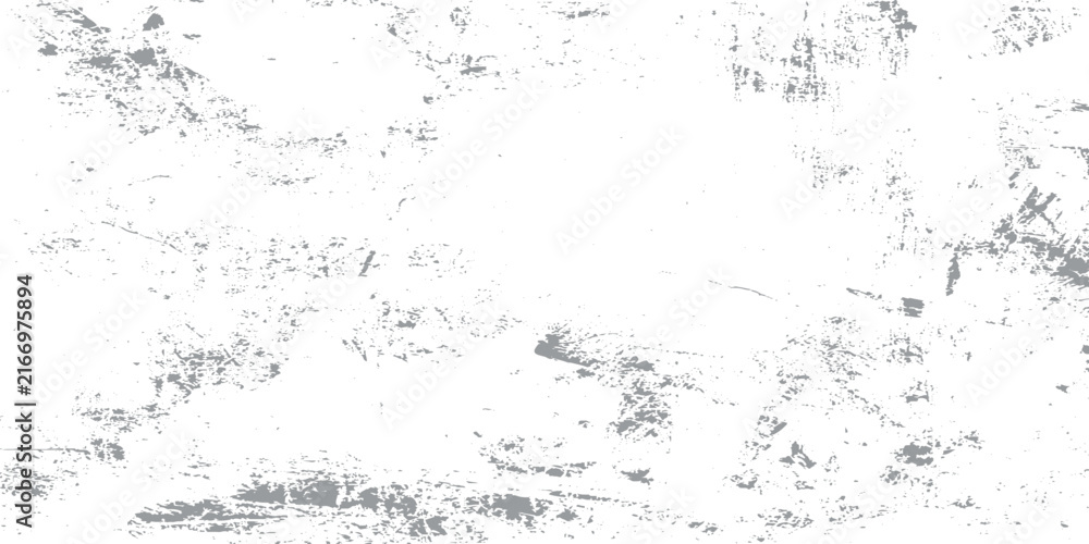 Fototapeta premium Distressed grunge texture with grey speckled patterns on a white background