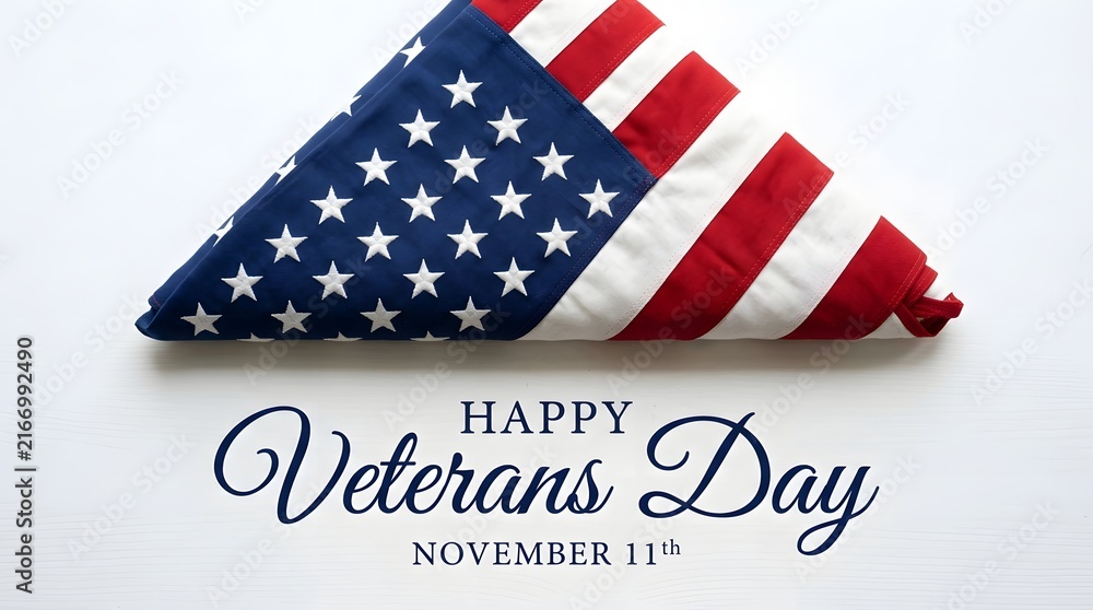 Obraz premium Honoring the bravery and sacrifice of our nation's veterans a day to express gratitude for their dedicated service and unwavering commitment to