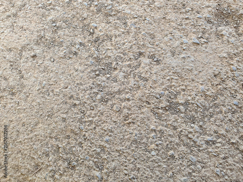 Natural stone ground texture background with small pebbles and gravel.