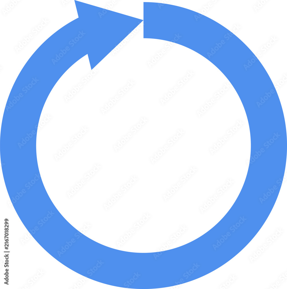 Fototapeta premium Colorful circle arrows. Cycle infographic icons set. Rotation round scheme process. Vector