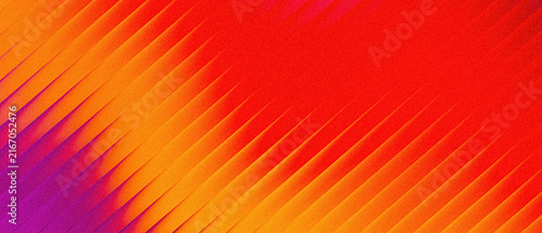 Ribbed vibrant gradient background with diagonal texture and noise grain effect
