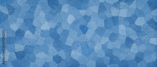 Blue crystallize effect glass mosaic backdrop