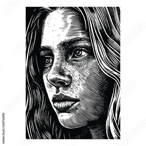 Drawing my face with artistic details