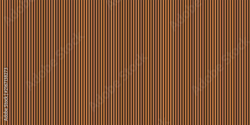 Modern Vertical Wood Slat Wall Texture in Warm Oak for Interior Architectural Renderings, Wallpaper and Graphic Backgrounds